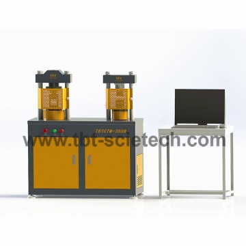Compression and Flextural Testing Machine with PC control (with concrete flextural device)