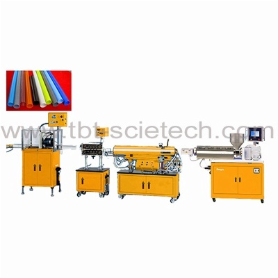 Single Screw Plastic Pipe Extrusion Line
