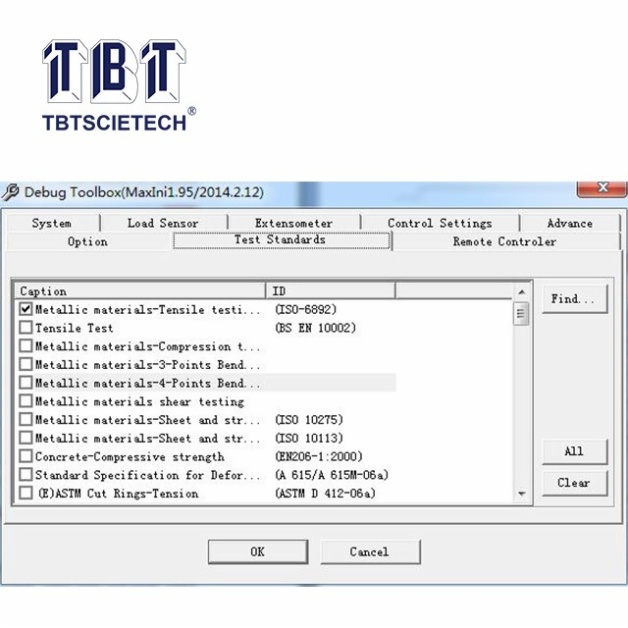 Electronic Universal Testing Machine with PC control