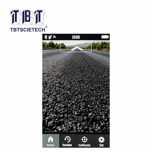 Retroreflectometer for Road Marking with RL & Qd Value