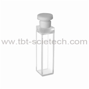 Standard fluorometer cell with telfron stopper (Q213-Q219)