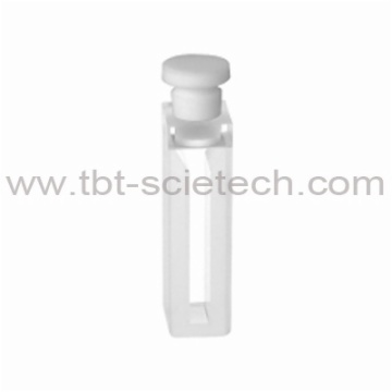 Semi-Micro cell with frosted walls and with telflon stopper (Q393-Q399)