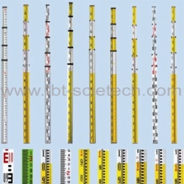 Telescopic Levelling Staff Technical Data-double sided graduation