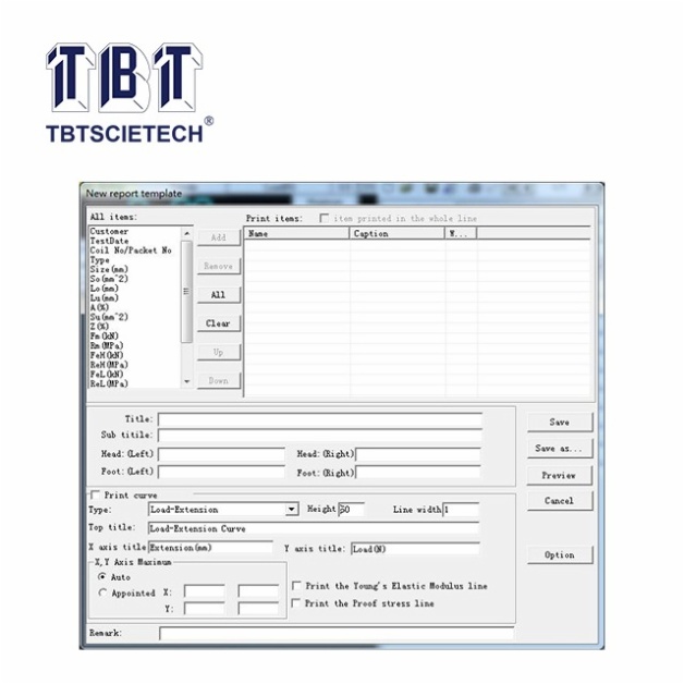 Electronic Universal Testing Machine with PC control