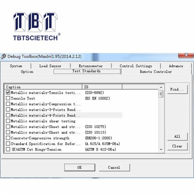 Electronic Universal Testing Machine with PC control