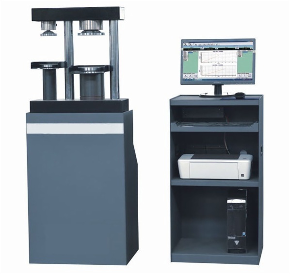 Compression - Flexural Tester Computer Control, Electric hydraulic Servo technique